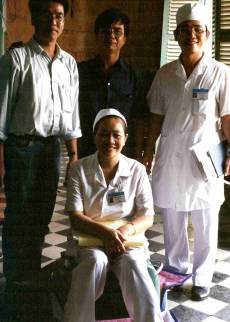 Birthing Seat in a Vietnamese hospital