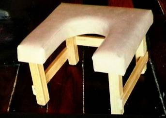 Another early prototype of Birthing Seat