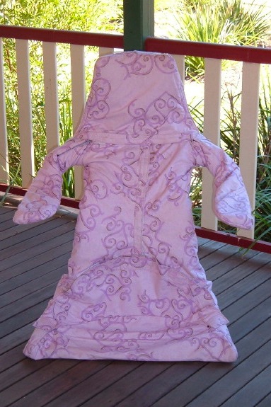 Image of Padded Pouch for Backrest