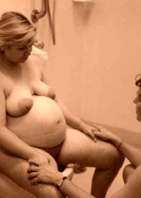 Heart to heart between midwife and woman